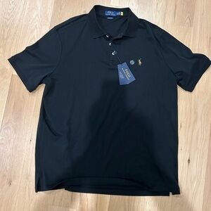 Polo Ralph Lauren Black Polo Shirt Size XL